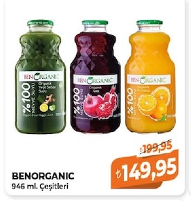 Benorganic 946 Ml Çesitleri