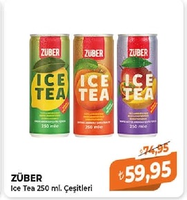 Züber Ice Tea 250 Ml Çeşitleri