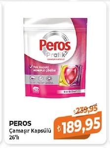 Peros Çamaşır Kapsülü 26'Lı