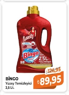 Bingo Yüzey Temizleyici 2,5 Lt.