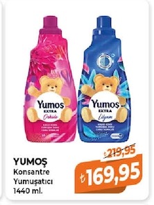 Yumoş Konsantre Yumuşatıcı 1440 Ml.