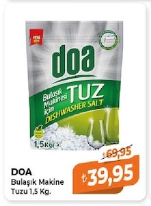 Doa Bulaşık Makine Tuzu 1,5 Kg.
