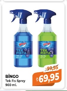 Bingo Tek Fıs Sprey 900 Ml.
