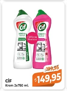 Cif Krem 2X750 Ml