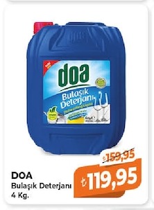 Doa Bulaşik Deterjani 4 Kg