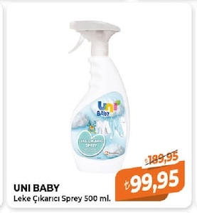 Uni Baby Leke Çıkarıcı Sprey 500 Ml.
