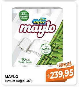 Maylo Tuvalet Kağıdı 40'Lı