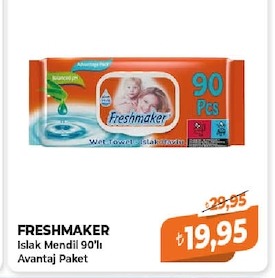 Freshmaker Islak Mendil 90'Lı Avantaj Paket