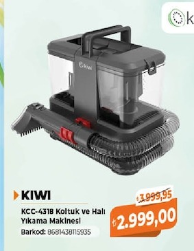 Kiwi Kcc-4318 Koltuk Ve Halı Yıkama Makinesi