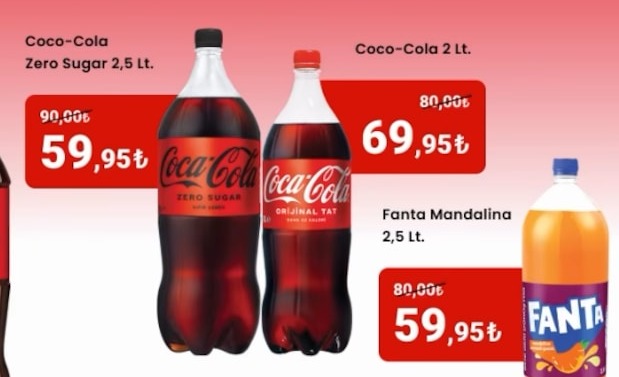 Coco-Cola Zero Sugar 2,5 Lt.