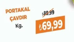 Portakal Çavdır Kg