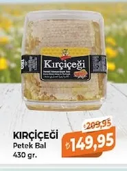 Kirçi̇Çeği̇ Petek Bal 430 Gr.