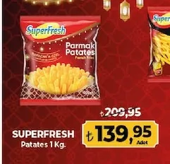 Superfresh Patates 1 Kg.