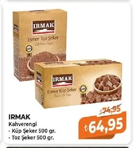 Irmak Kahverengi Küp Şeker 500 Gr.