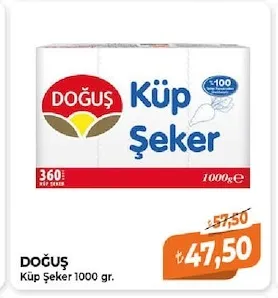 Doğuş Küp Şeker 1000 Gr.