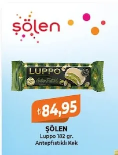 Şölen Luppo 182 Gr. Antepfıstıklı Kek