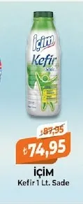 İçi̇M Kefir 1 Lt. Sade