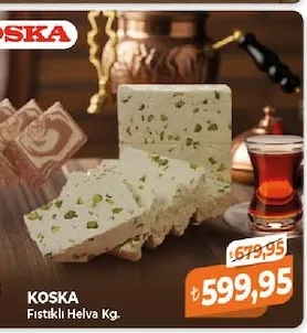 Koska Fıstıklı Helva Kg.