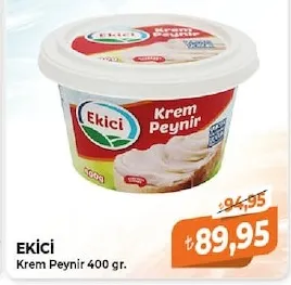 Eki̇Ci̇ Krem Peynir 400 Gr.