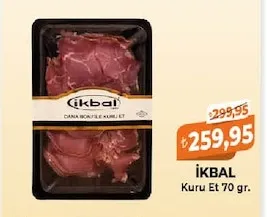 İkbal Kuru Et 70 Gr.