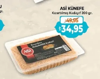 Asi̇ Künefe Kızartılmış Kadayıf 200 Gr.