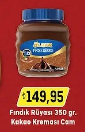 Fındık Rüyası 350 Gr. Kakao Kreması Cam