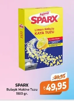 Sparx Bulaşık Makine Tuzu 1500 Gr.