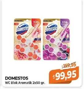 Domestos Wc Blok Aromatik 2X50 Gr.