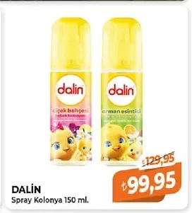 Dali̇N Spray Kolonya 150 Ml.