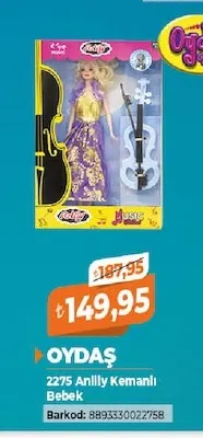 Oydaş 2275 Anıııly Kemanlı Bebek