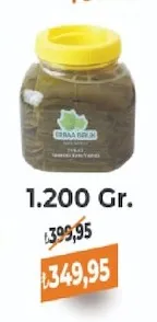 Erbaa Birlik Yaprak Sarma 1.200 Gr