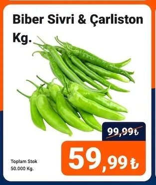 Biber Sivri & Çarlston Kg.