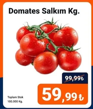 Domates Salkım Kg.