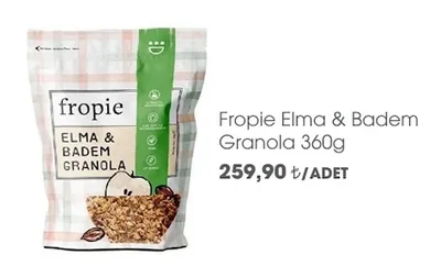 Fropie Elma & Badem Granola 360G