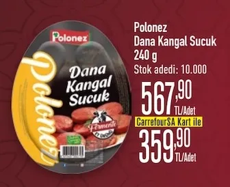 Polonez Dana Kangal Sucuk 240 G