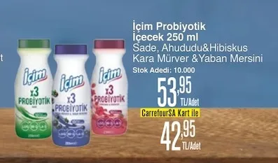 İçim Probiyotik İçecek 250 Ml
