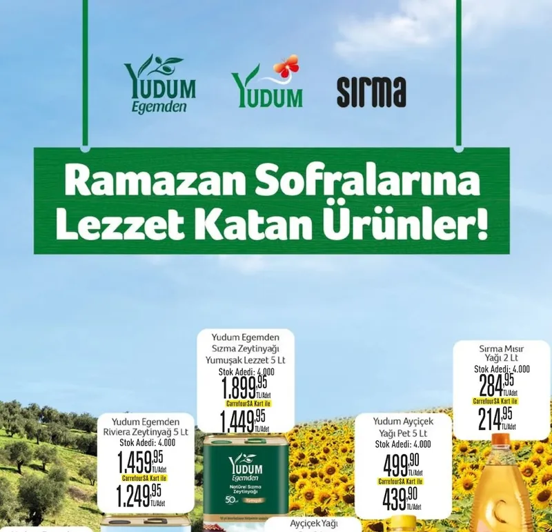 Yudum Egemden Sırma Zeytinyağı Yumuşak Lezzet 5 Lt