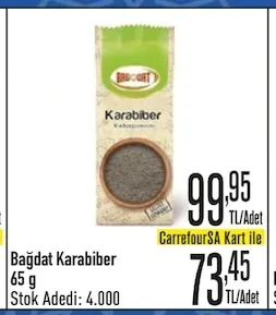 Bağdat Karabiber 65 G