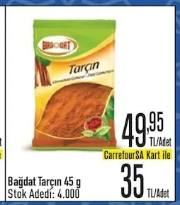 Bağdat Tarçın 45 G