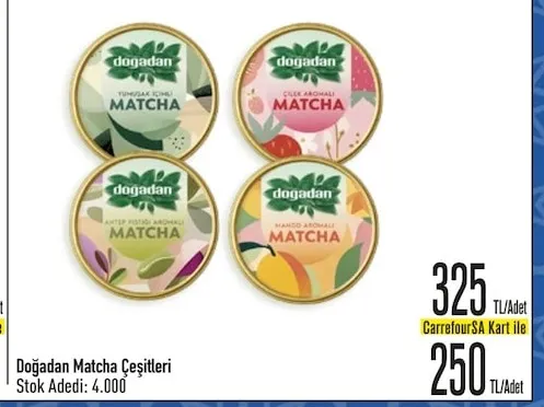 Doğadan Matcha Çeşitleri
