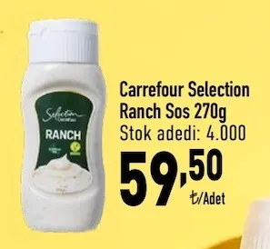 Carrefour Selection Ranch Sos 270G