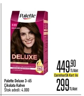 Palette Deluxe 3-65 Çikolata Kahve
