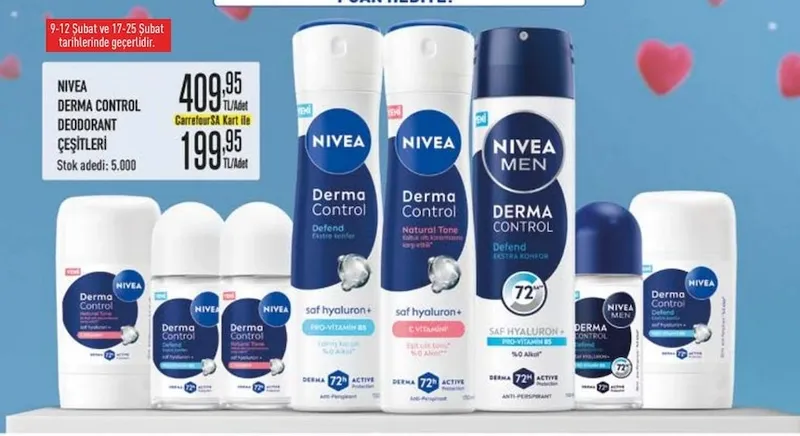 Nivea Derma Control Deodorant Çeşitleri