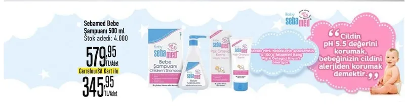 Sebamed Bebe Şampuanı 500 Ml