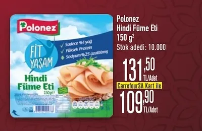 Polonez Hindi Füme Eti 150 G