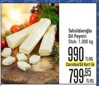 Tahsildaroğlu Dil Peyniri