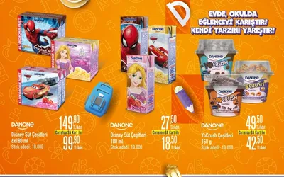 Danone Disney Süt Çeşitleri 6X180 Ml