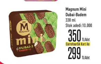 Magnum Mini Dubai-Badem 338 Ml