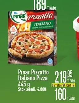 Pınar Pizzatto İtaliano Pizza 445 G