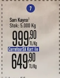 Sarı Kayısı